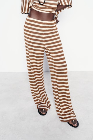 Broek Hoge Taille - Bruin