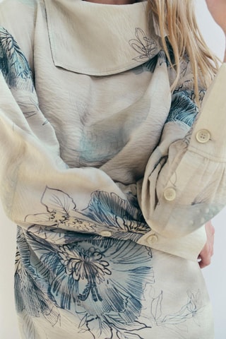 Lange jurk - Beige