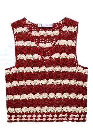 Crop top - Rood