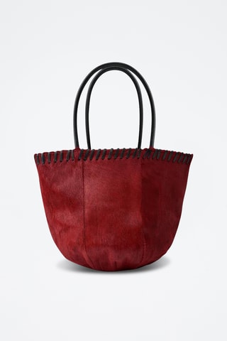 Leren Handtas Rood