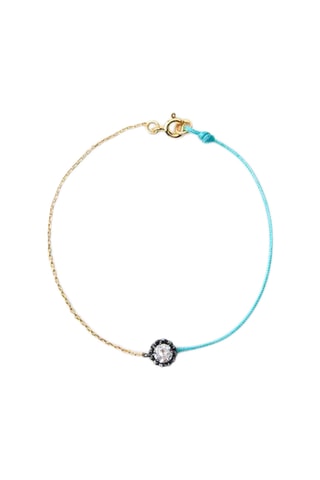 Armband - Goudkleurig en Turquoise