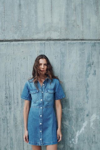 Blousejurk - Marineblauw