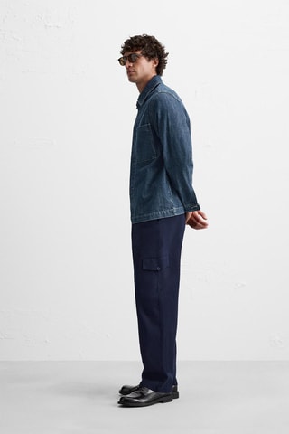 Cargobroek Marineblauw