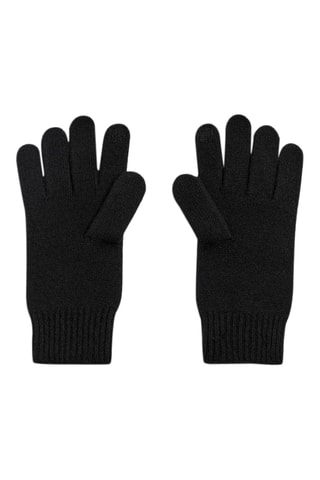 Wollen en Kasjmier Handschoenen - Zwart