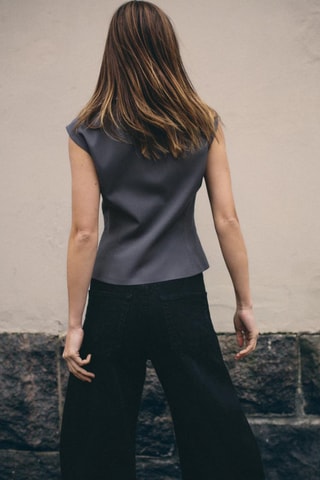 Gilet - Donkergrijs