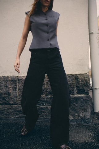 Gilet - Donkergrijs