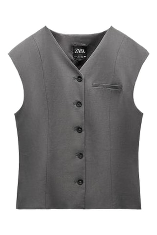 Gilet - Donkergrijs