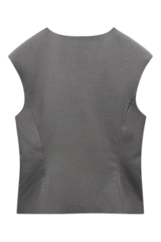 Gilet - Donkergrijs