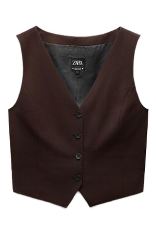 Gilet - Bruin