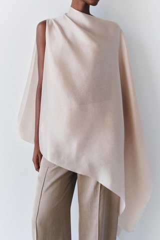 Poncho - Ecru