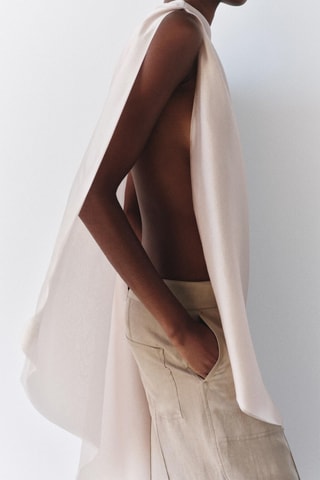 Poncho - Ecru