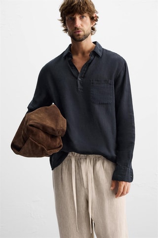 Linnen Broek - Beige
