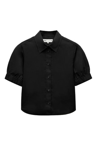 Korte Blouse - Zwart
