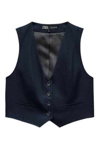 Gilet - Marineblauw
