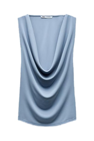 Top - Hemelsblauw