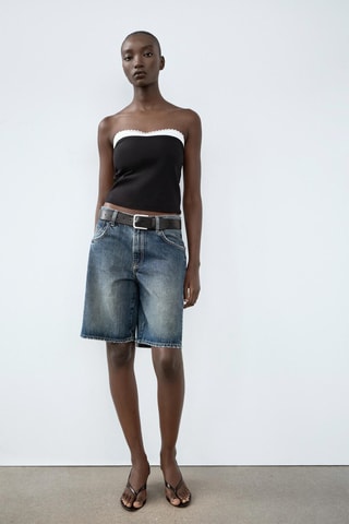 Stapless Top - Zwart