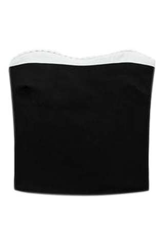 Stapless Top - Zwart