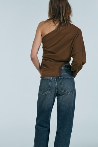 Asymmetrische Top Kaki