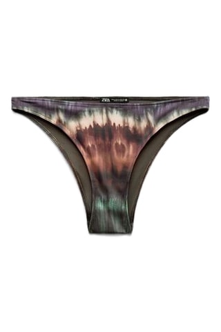 Bikinibroekje tie and dye - Paars en Oranje