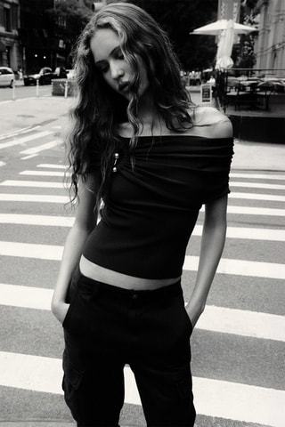 Crop top - Bruin