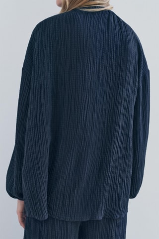 Top - Marineblauw