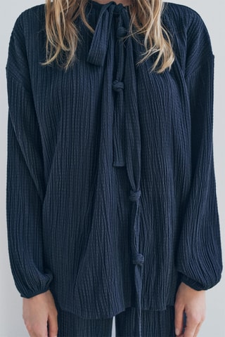Top - Marineblauw