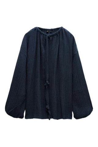 Top - Marineblauw
