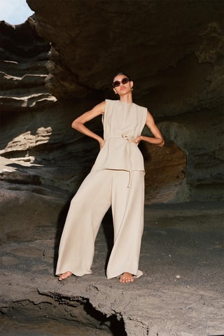 Broek - Beige