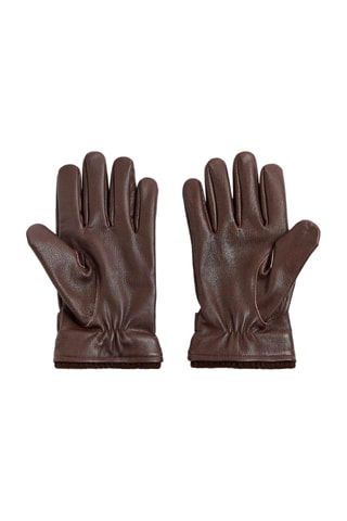 Geitenleren Handschoenen - Bruin