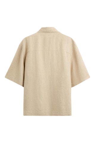 Linnen Overhemd - Beige