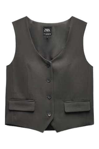 Gilet - Donkergrijs