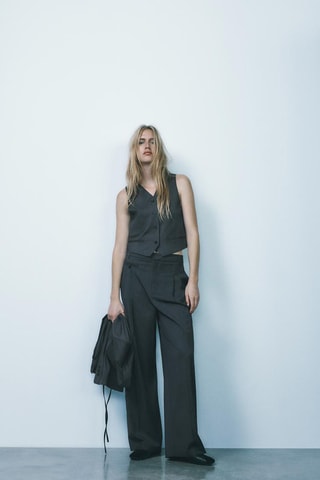 Gilet - Donkergrijs