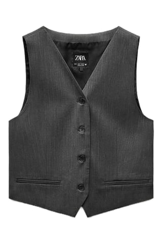 Gilet - Donkergrijs