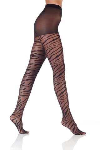 2 collants Frenesie - 40 deniers - Noir