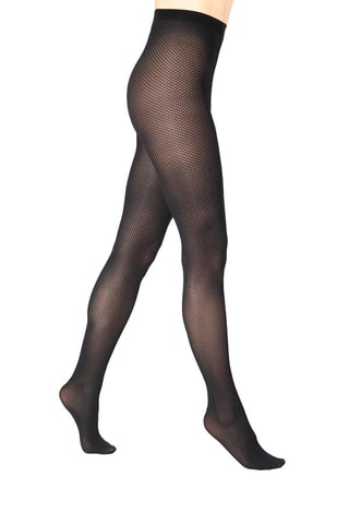 2 collants Illusion - 50 deniers - Noir