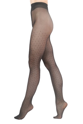 2 collants Ardeur - 20 deniers - Noir