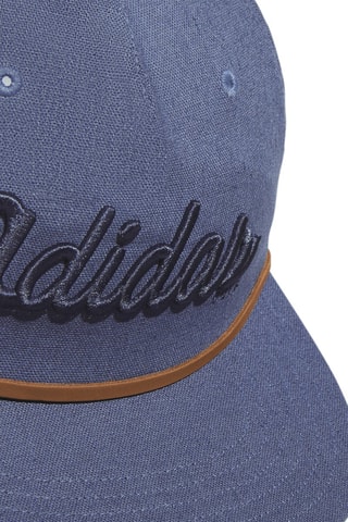 Casquette de golf 5 Panel Linen - Bleu marine