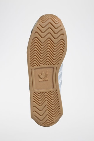 Leren Sneakers Country Og- Wit en Grijs