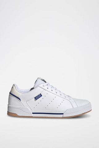 Leren Sneakers Court Tourino Wit
