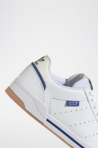 Leren Sneakers Court Tourino Wit