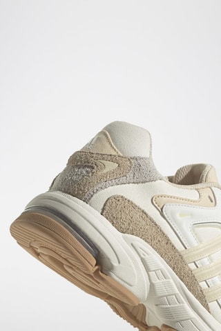 Sneakers Response Blanc et camel