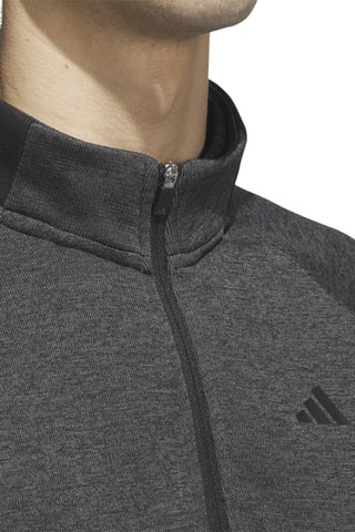 Pull de golf 1/4 DWR - Noir
