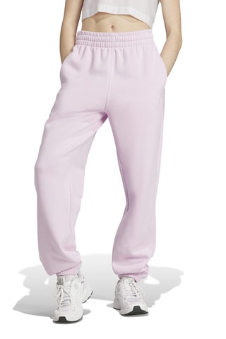Broek Hoge Taille Trefoil Essentials - Lichtpaars