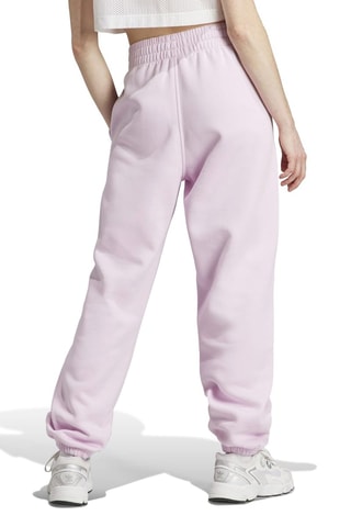 Broek Hoge Taille Trefoil Essentials - Lichtpaars