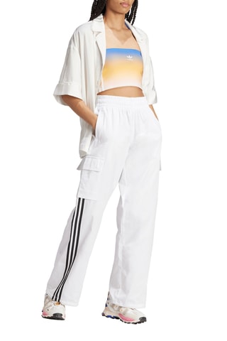 Cargobroek Hoge Taille 3S - Wit