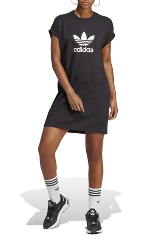 Robe t-shirt Adicolor - Noir