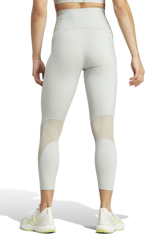 Legging d'entraînement 7/8 taille haute High Intensity - Ivoire