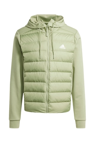 Doudoune à capuche Essentials Hybrid - Vert d’eau