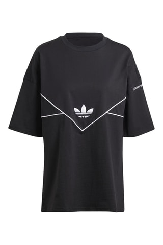 T-shirt ample Adicolor - Noir