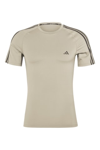T-shirt d'entraînement Techfit 3-Stripes - Taupe